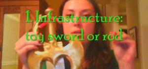 Make a Western style broad sword for cosplay