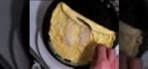 Make a rolled omelet