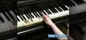 Play major and minor scales on piano