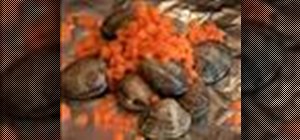 Make foil baked clams