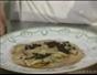Make ravioli with cepe mushrooms