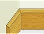 Install baseboard with a coping joint