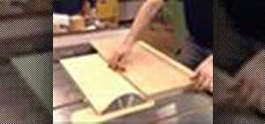 Use the Saw Stop table saw for woodworking safely