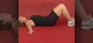 Exercise with the pelvic tilt