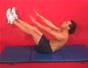 Exercise with the isometric V sit