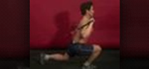Exercise with the cable lunge
