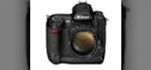 Operate the Nikon D3 digital camera
