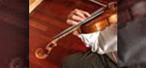 Play advanced octave exercises on the violin