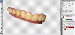 Whiten teeth in Photoshop
