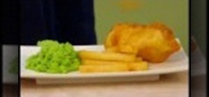 Cook traditional English fish and chips