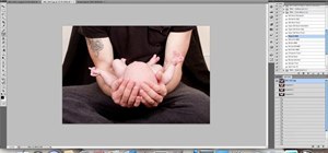 Clean up a photo of a newborn in Adobe Photoshop Elements