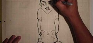 Draw a gangsta character