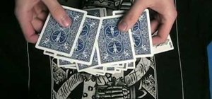 Perform Criss Angel's Deck Change card trick