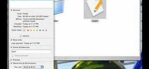 Change folder icons in Mac OS X