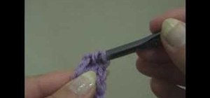 Crochet the chainless double stitch