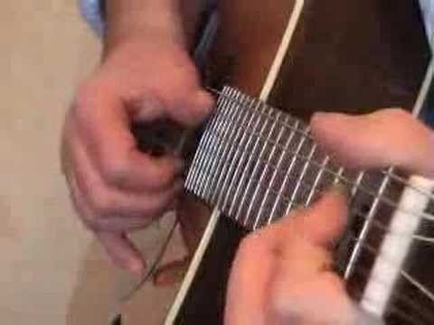 Play "Nobody Knows When You're Down and Out" on guitar - Part 1 of 2
