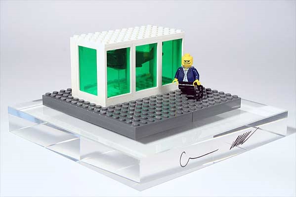 Damien Hurst Shark Tank Lego