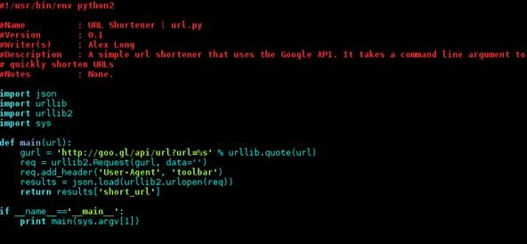 How to Shorten URLs from the Command Line with Python