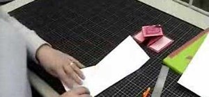 Make a diamond folded card