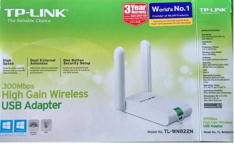 TP-LINK WN822N Wireless USB Adapter Not Getting Detected in Kali Linux