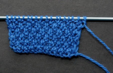 How to Knit the Moss Stitch