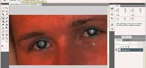 Remove severe cases of red eye in Adobe Photoshop