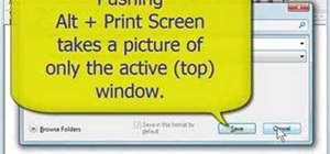 Use the Print Screen button in Windows