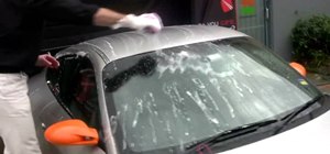 Wash your car with the two bucket method