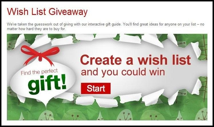 Holiday Wish List Giveaway: New Winner Each Week!