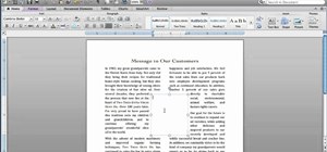 Insert and format a text box in Microsoft Word for Mac 2011