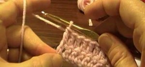 Double crochet intarsia using a chart or graph