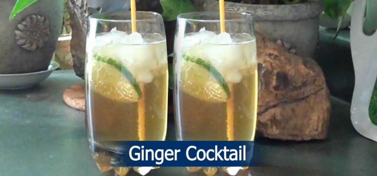 Make a Ginger Cocktail