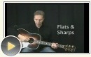 Play flats and sharps on guitar