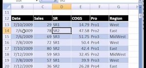 Create an Excel pivot table with 4-variable tabulation