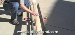 Make a skateboard rail without any welding