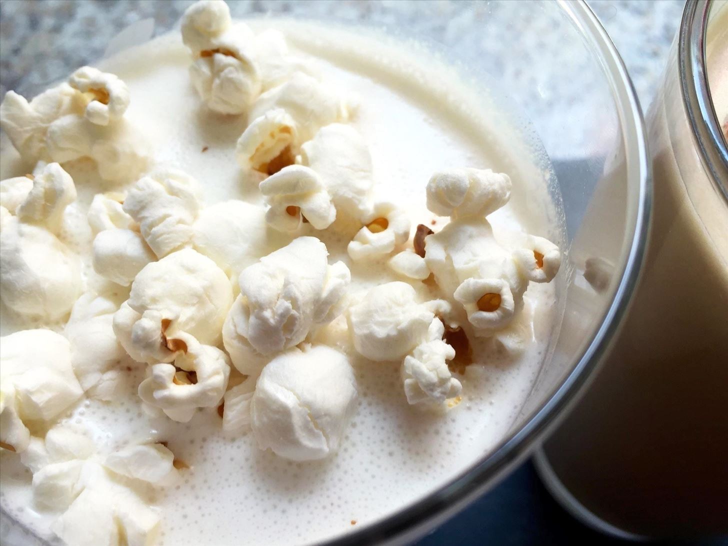 Sweet & Salty Popcorn Milkshakes Are a No-Freeze Marvel