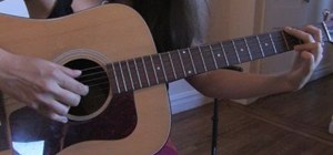 Fingerpick on the acoustic guitar