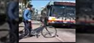 Use bike racks on a bus