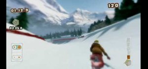 Use Balance Board controls on Shaun White Snowboarding