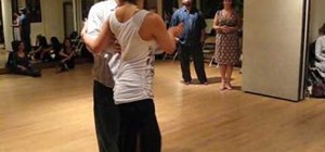 Perform boleos and sacadas in tango