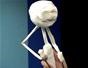 Make a mummy rod puppet