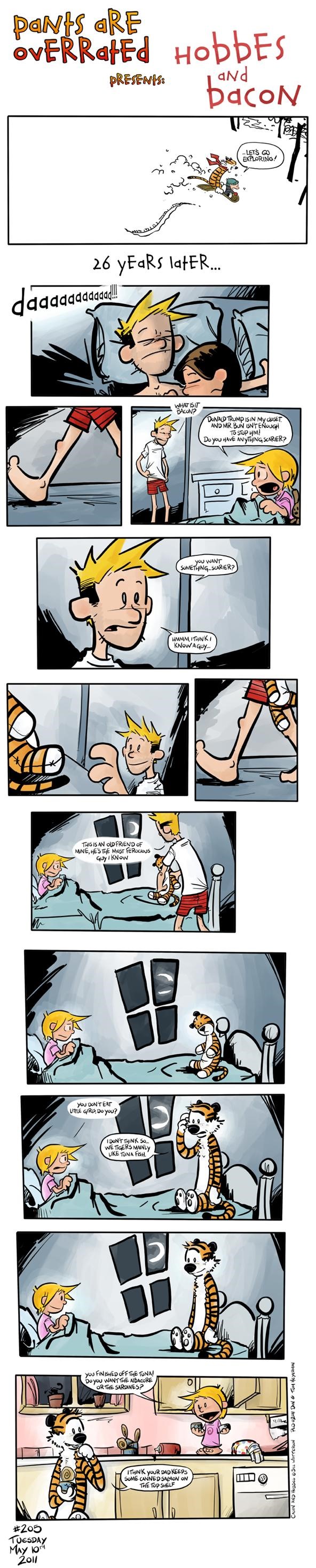 Pants Are Overrated: Calvin & Hobbes All Grown Up!