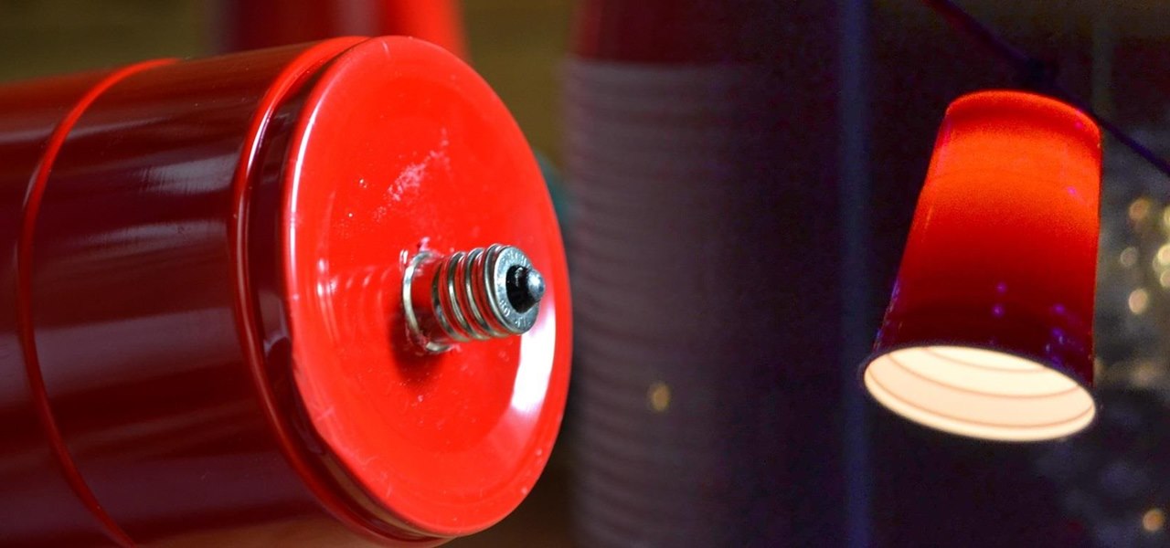 Recycle Red Plastic Cups into a Sweet Set of Stringed Party Lights