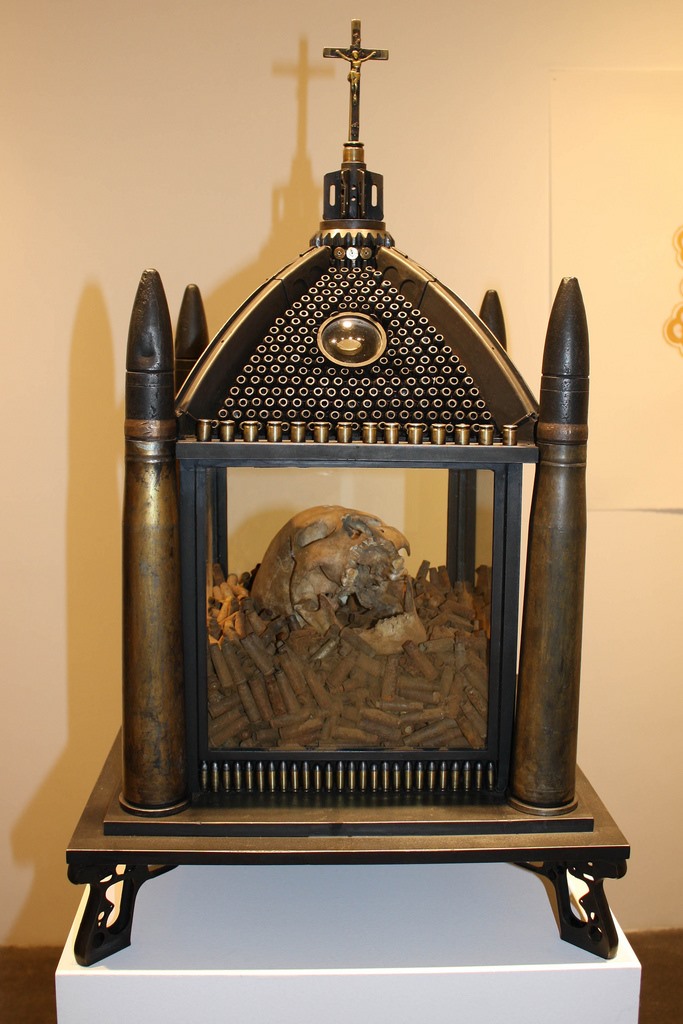 Guns, Bullets, and Steel: Al Farrow's Reliquary Sculptures