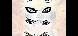 Draw Naruto character eyes