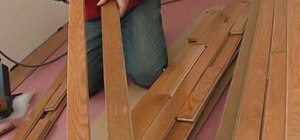 Install a solid hardwood floor with Lowe's