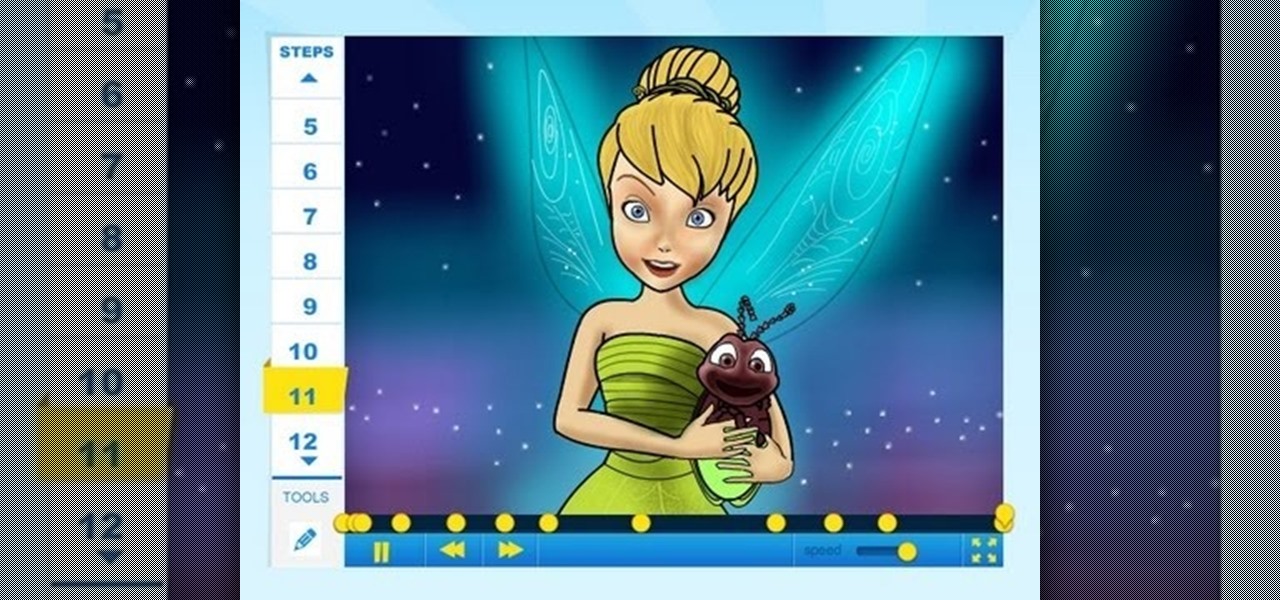 Draw Tinkerbell (Secret of the Wings)