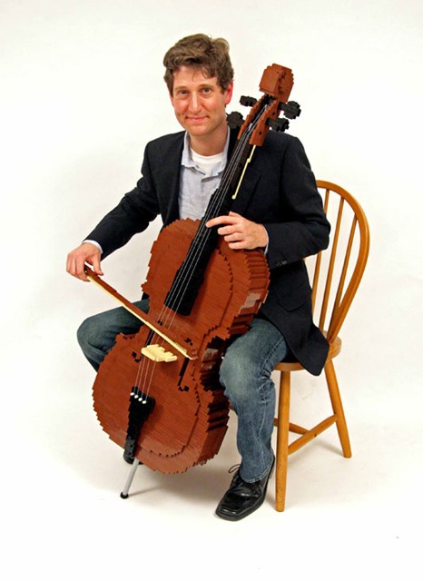 Nathan Sawaya's LEGO Cello