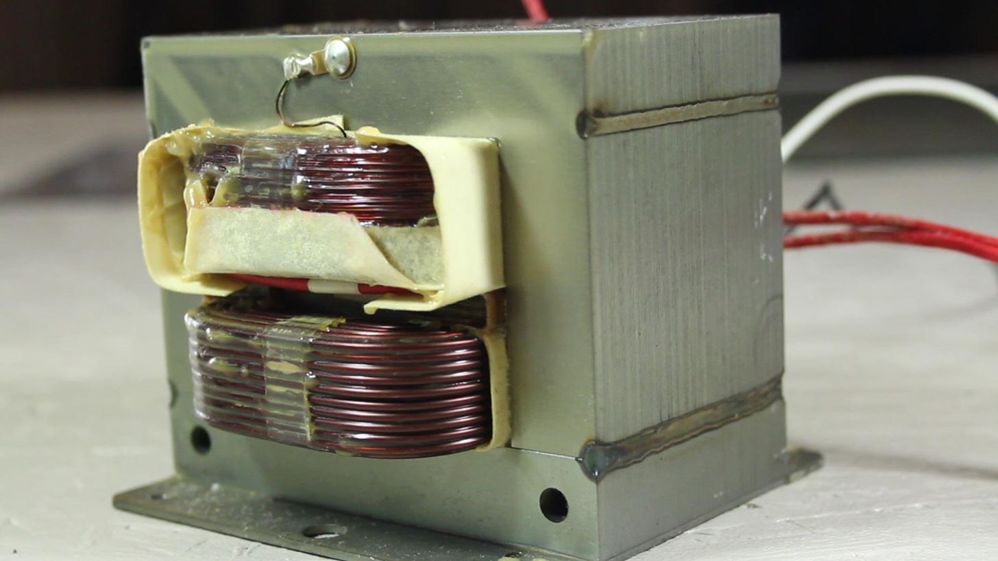 A Microwave Oven Transformer Into