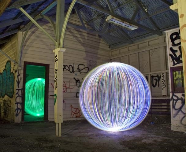Magical Orbs of Graffiti Light